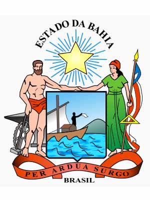 Brasão do estado do BAHIA - BA
