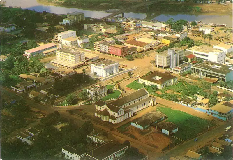 Foto 197: [Vista aérea da cidade] : Rio Acre : Rio Branco, AC