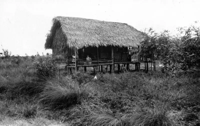 Foto 3: Casa de colono na Colônia Marechal Hermes em Tarauacá (AC)