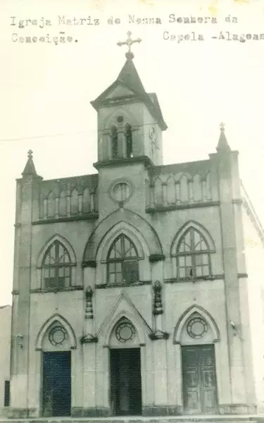 Foto 1: Igreja Matriz de Nossa Senhora da Conceição : Capela, AL