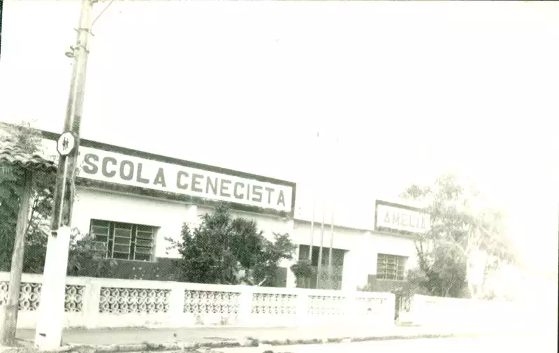 Foto 1: Escola Cenecista Amélia Vasconcelos : Chã Preta, AL