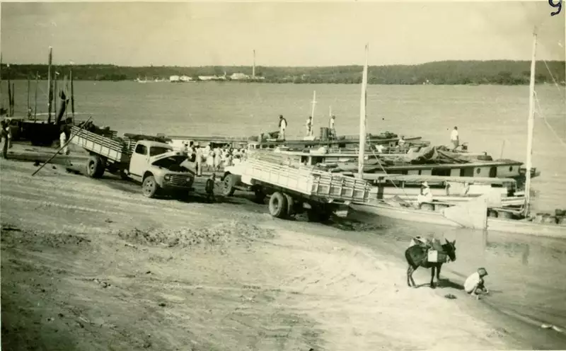 Foto 56: Vista parcial do porto : Penedo (AL)