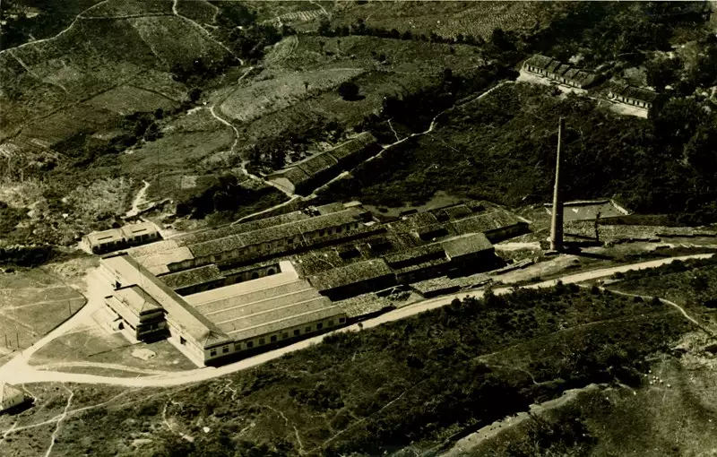 Foto 19: Vista da aérea da Companhia Pilarense de Fiação e Tecidos : Pilar, AL