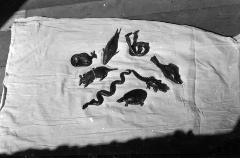 Foto 196: Figuras de animais feitos com massa do guaraná (AM)