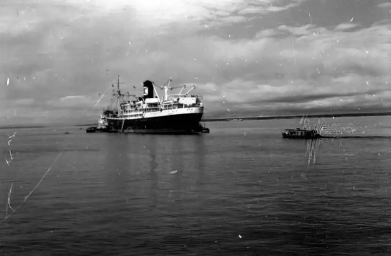 Foto 230: Navio marítimo no Porto de Manaus (AM)