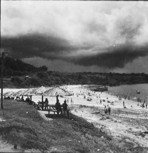 Foto 305: Vista da praia Ponta Negra em Manaus (AM)