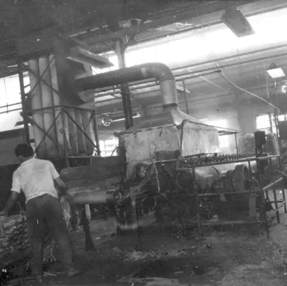 Foto 438: Fábrica Brasil/ Juta vendo-se o maquinário em Manaus (AM)