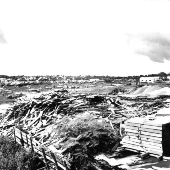 Foto 578: Fundos da serraria I.B. SABBA em Manaus (AM)
