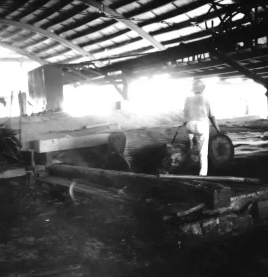 Foto 589: Interior da Serraria I.B. SABBA em Manaus (AM)