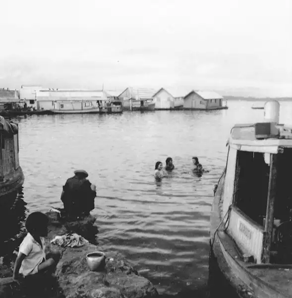 Foto 824: Detalhe da cidade flutuante em Manaus (AM)