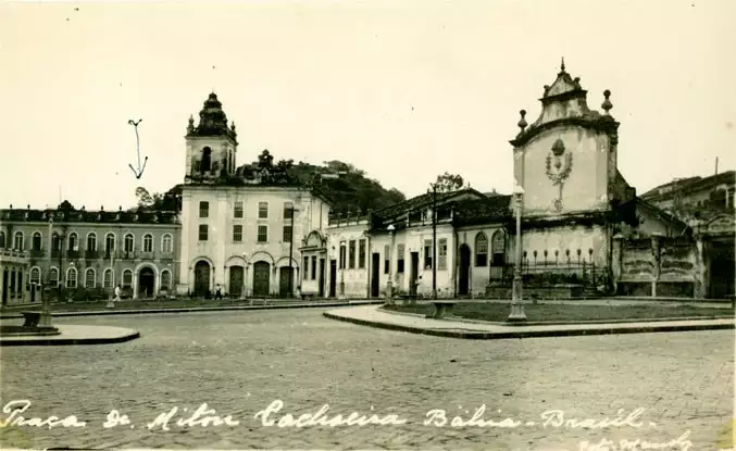 Foto 12: Hospital e Igreja São João de Deus : Chafariz imperial : Praça Doutor Aristides Milton : Cachoeira, BA