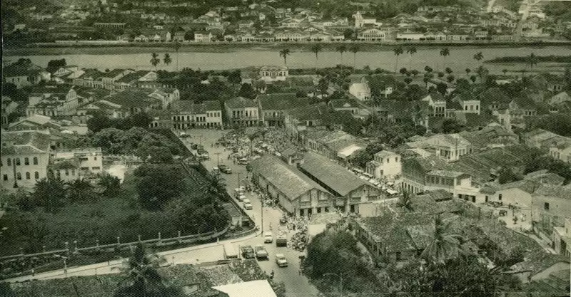 Foto 16: Vista parcial da cidade : Mercado municipal : Cachoeira, BA