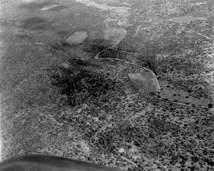Foto 7: Vista aérea da cidade de Glória (BA)