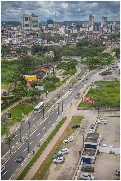 Foto 17: [Vista panorâmica da cidade] : Avenida Princesa Isabel : Itabuna, BA