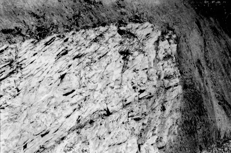 Foto 1: Afloramento de calcário paleozóico em Mascote (BA)