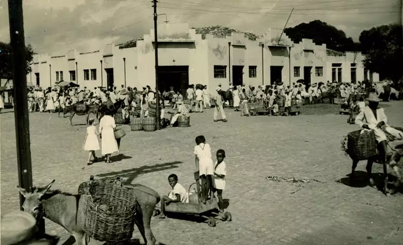 Foto 7: Feira livre : mercado municipal : Muritiba, BA