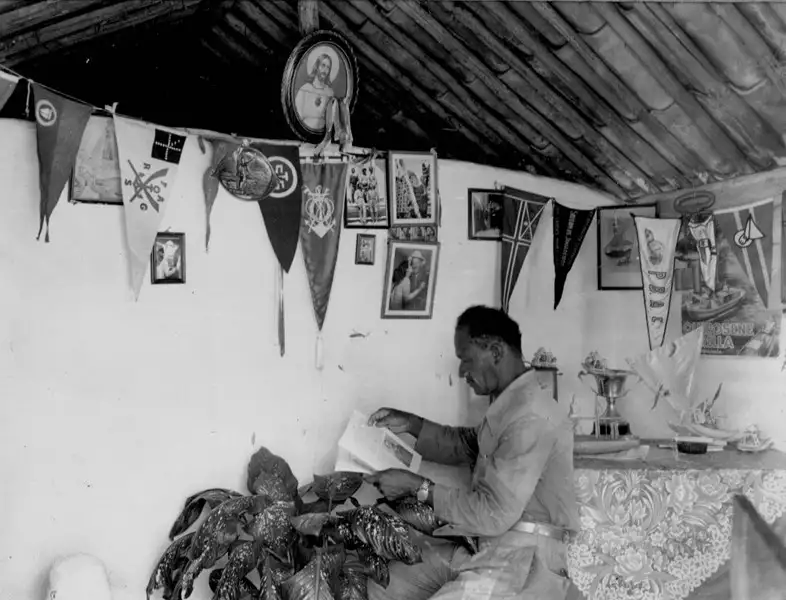 Foto 94: Interior da casa do jangadeiro de nome Jerônimo na Praia do Meireles em Fortaleza (CE)