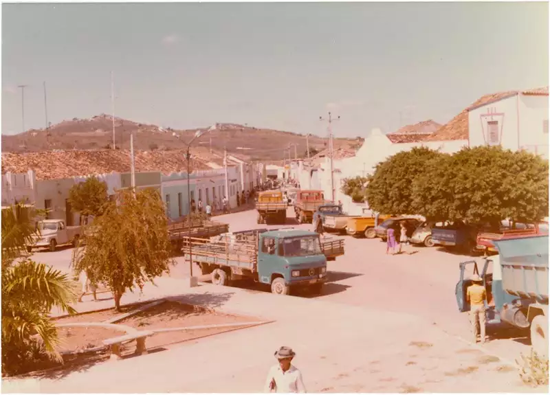 Foto 24: Vista parcial da cidade : Rua Cel. José Freire : Pereiro, CE