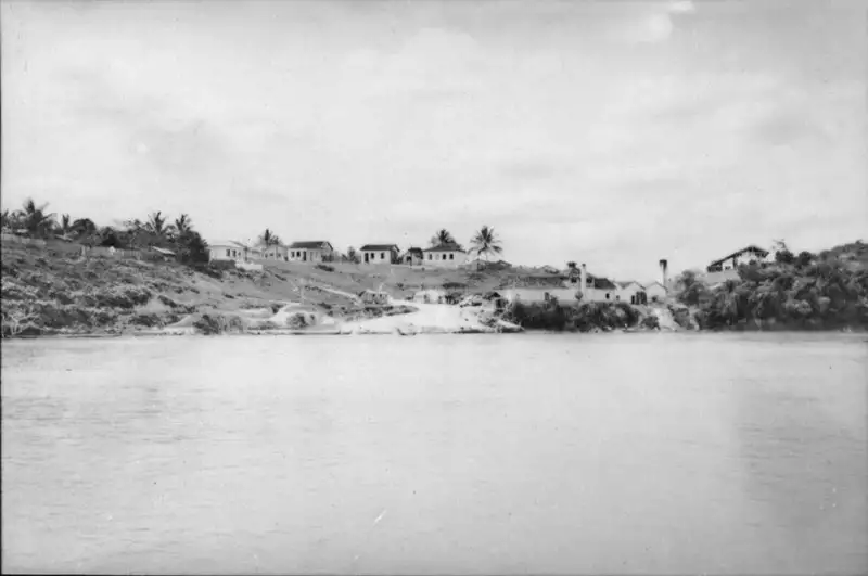 Foto 66: Aspecto parcial da cidade de linhares, visto do rio doce (ES)