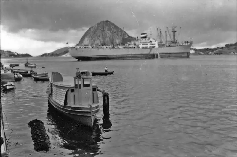 Foto 5: Porto de Vitória, vendo-se alguns navios (ES)