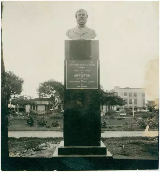 Foto 68: Busto de Gomes de Souza Ramos : Praça Bom Jesus : Anápolis, GO