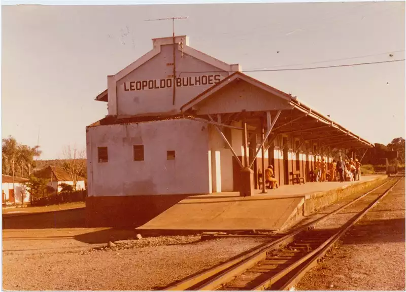 Foto 8: Estação ferroviária : Leopoldo de Bulhões, GO