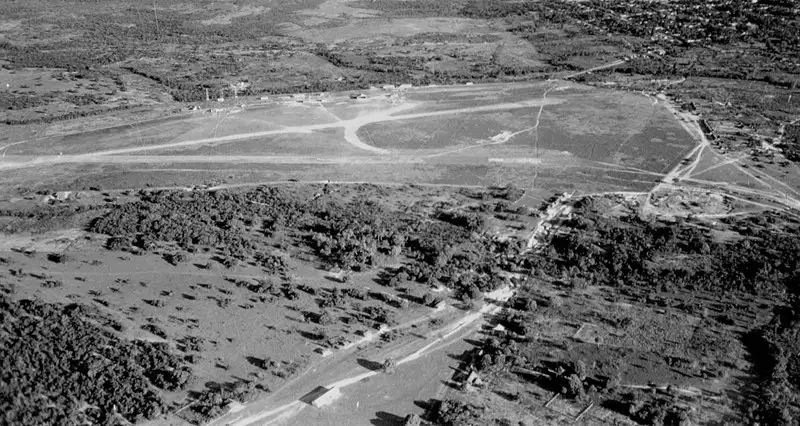 Foto 3: Vista aérea parcial do aeroporto de Carolina (MA)