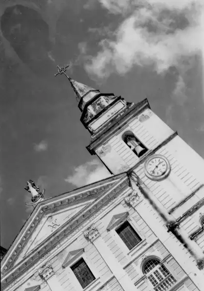 Foto 147: Catedral de São Luís, vendo-se o detalhe da torre (MA)