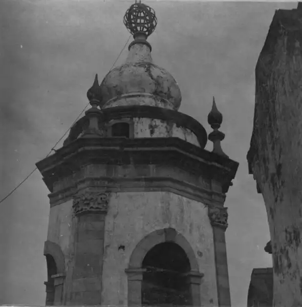 Foto 4: São João Del Rei - Detalhe da torre de uma Igreja - Minas Gerais (MG)