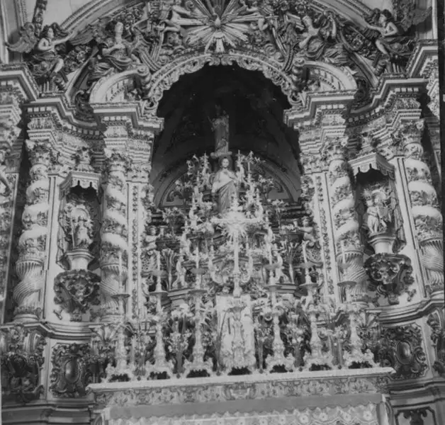 Foto 5: São João Del Rei - Detalhe de um altar - Minas Gerais (MG)
