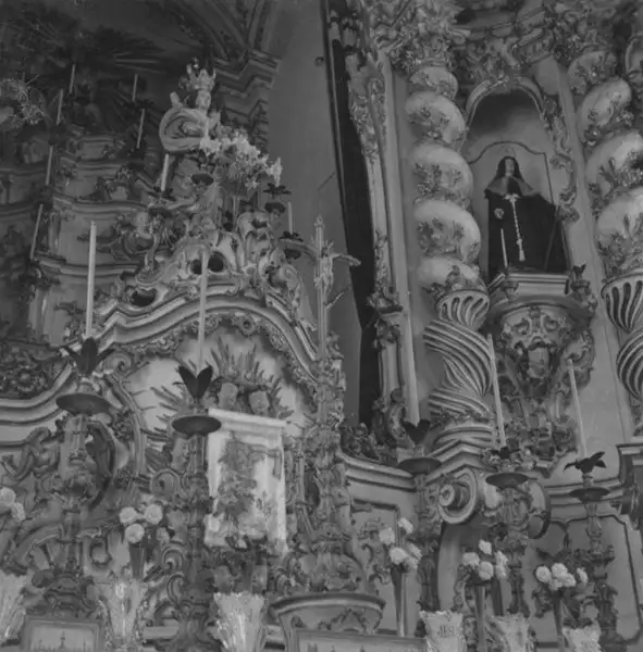 Foto 6: São João Del Rei - Detalhes de um altar - Minas Gerais (MG)