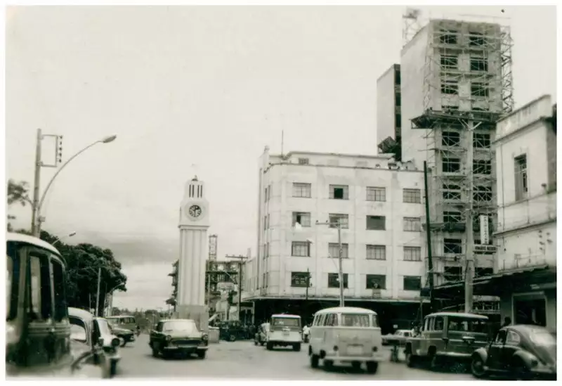 Foto 63: [Vista parcial da cidade : Relógio Central] : Campo Grande, MS