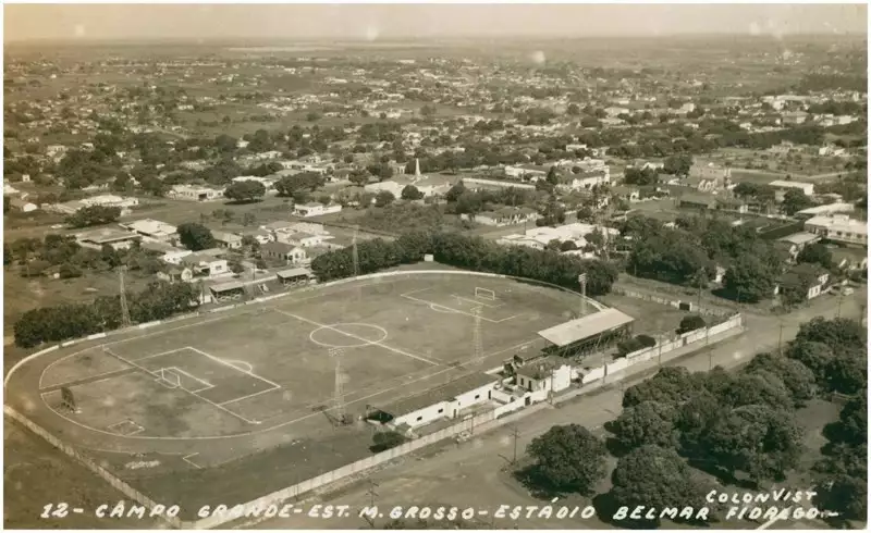 Foto 115: [Vista aérea da cidade] : Estádio Belmar Fidalgo : Campo Grande, MS