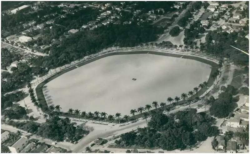 Foto 191: [Vista aérea da cidade] : Parque Solon de Lucena : João Pessoa, PB