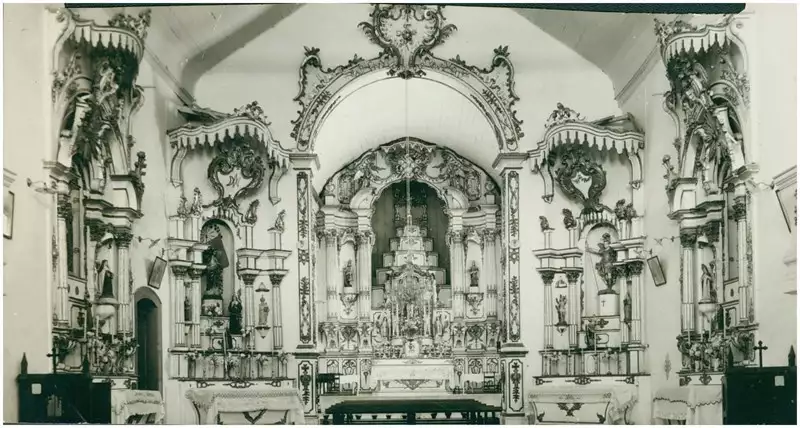 Foto 68: Altar-mor da Igreja [e Convento de Nossa Senhora da Conceição] : Olinda, PE