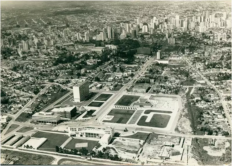 Foto 139: Centro Cívico : [vista aérea da cidade] : Curitiba, PR