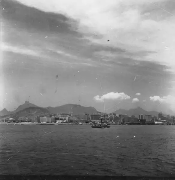 Foto 289: Vista da cidade do Rio de Janeiro, Praça XV, Praça Paris, Aeroporto Santos Dumont, vendo-se as muralhas ao fundo (RJ)