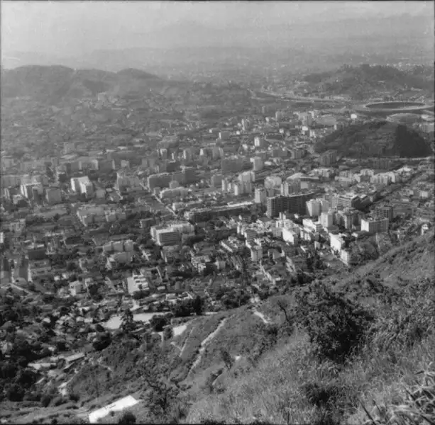 Foto 641: Vista da Tijuca, parte do Engenho Velho, vendo-se o Maracanã (RJ)