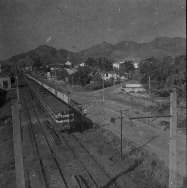 Foto 721: Trem da Central perto de Campo Grande (RJ)