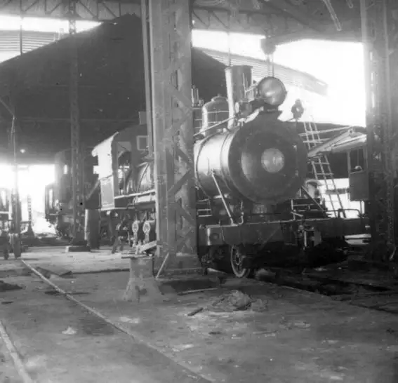 Foto 170: Aspectos das oficinas da Estrada de Ferro Madeira-Mamoré em Porto Velho (RO)