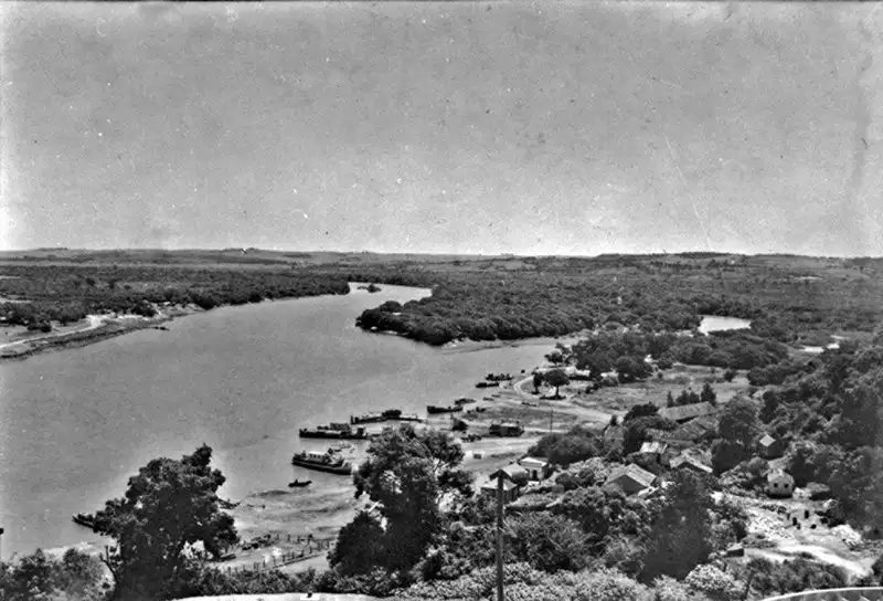 Foto 5: Encontro dos rios Jacuí e Pardo (RS)
