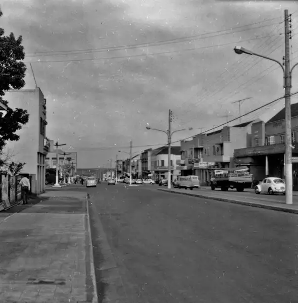 Foto 9: Avenida Rio Branco : principal artéria da cidade : município de Santa Rosa