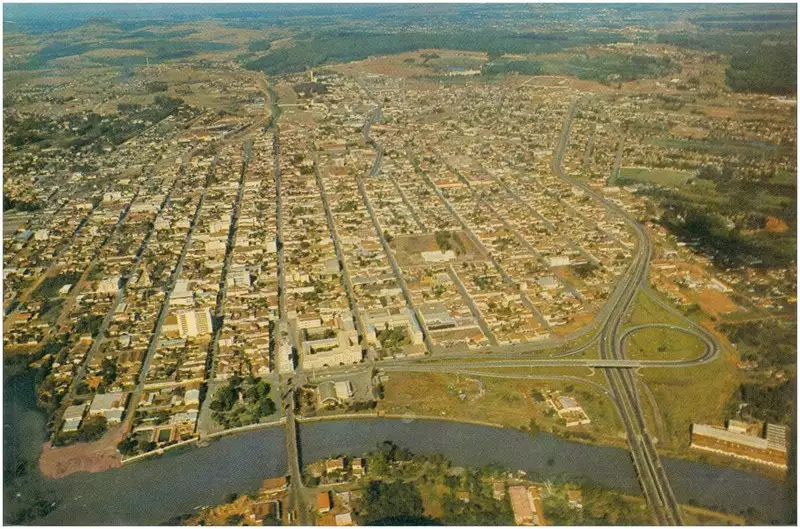 Foto 28: [Vista aérea da cidade] : Rio dos Sinos : São Leopoldo, RS