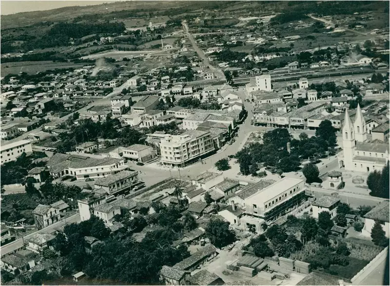 Foto 73: [Vista aérea da cidade] : Criciúma, SC