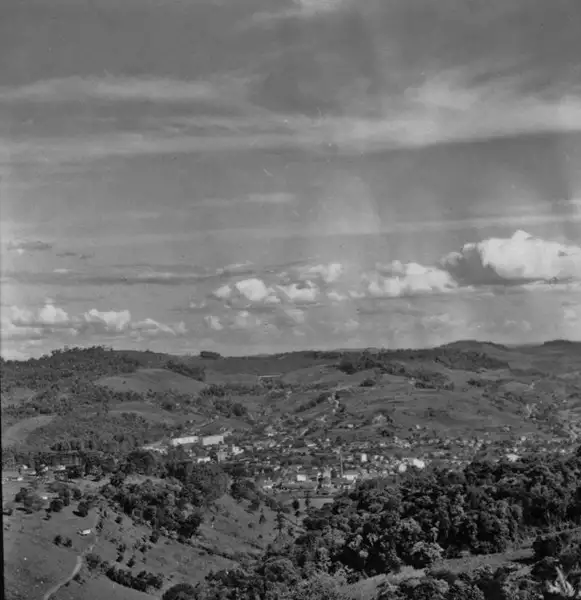 Foto 1: Vista da cidade de Concórdia, tirada da estrada Seara (SC)