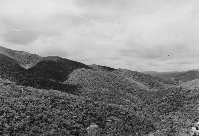 Foto 2: Vale do Alto Braço entre Lajeado e Aguti, no município de Tijucas (SC)