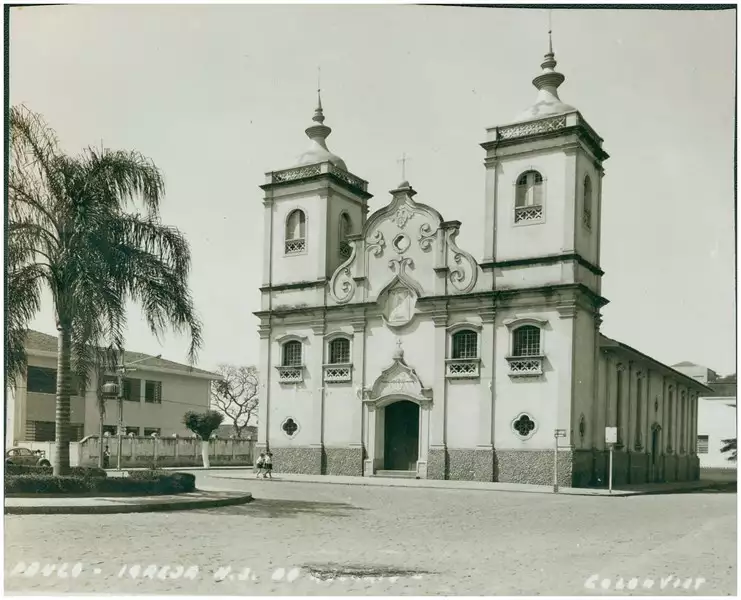 Foto 44: [Praça Guilherme Gonçalves] : Igreja Nossa Senhora do Rosário : Atibaia, SP