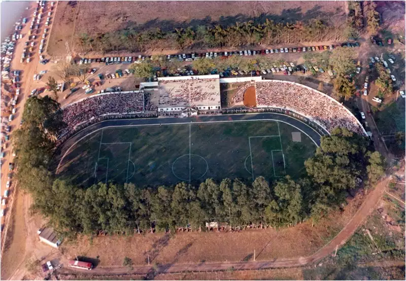 Foto 51: [Vista áerea do] Estádio [Municipal] Comendador Agostinho Prada : Limeira (SP)