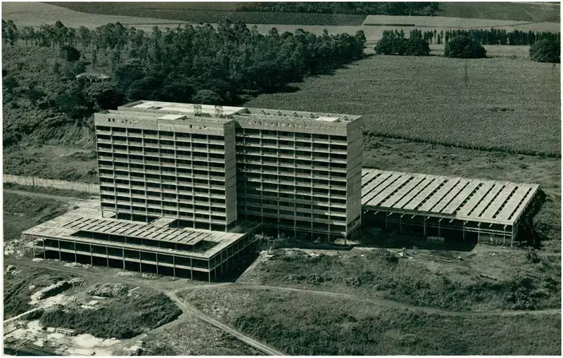 Foto 125: [Vista aérea do] Hospital das Clínicas da Faculdade de Medicina : Ribeirão Preto, SP