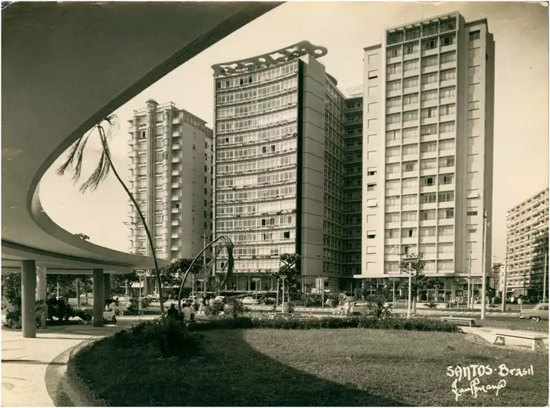 Foto 98: [Vista parcial da cidade] : Santos, SP